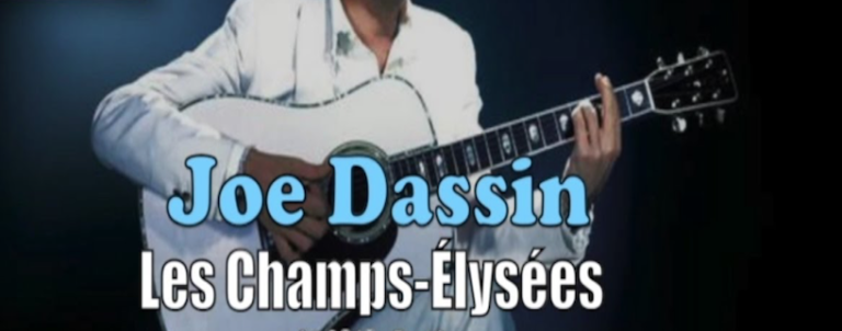 Champs-Elysées (Joe Dassin) - Tuto guitare accords + paroles (et Joyeux
